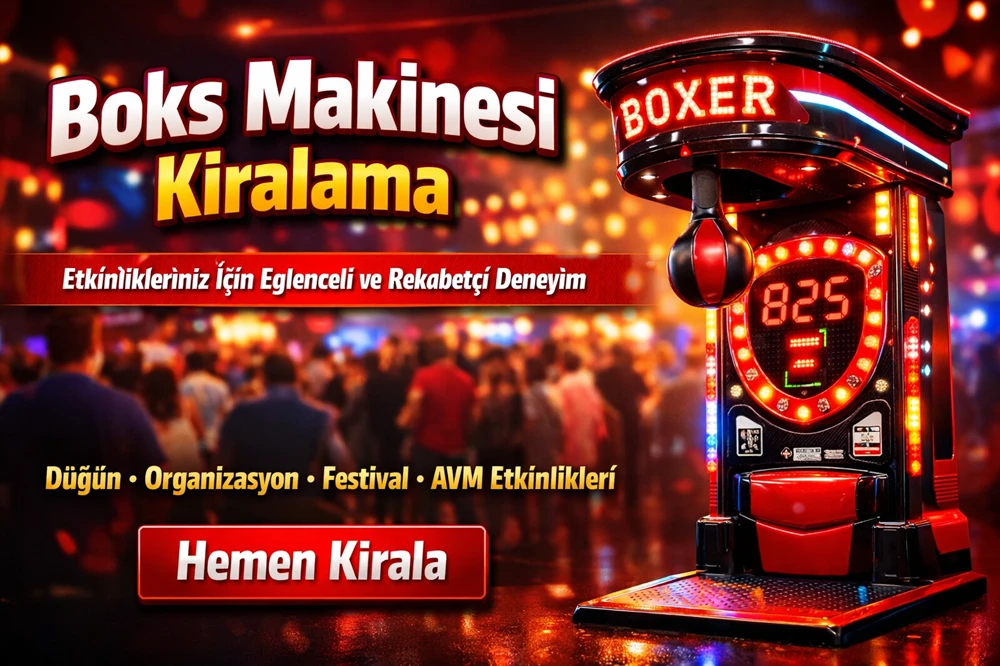 Boks Makinesi Kiralama